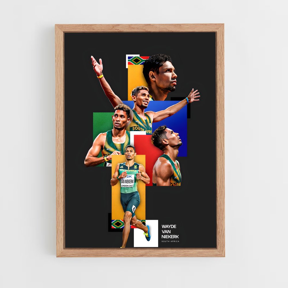 Poster Team Jamaica – affiche Athlétisme (vue 4)